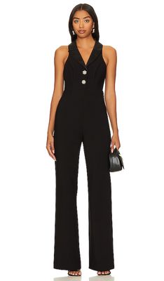 LIKELY Rivington Jumpsuit in Black