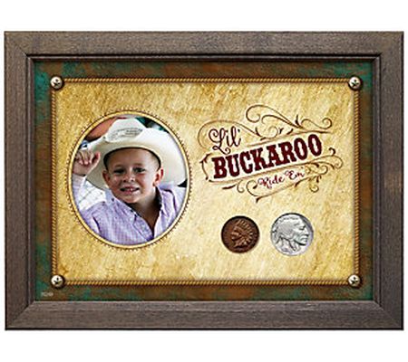 Lil' Buckaroo Coin Set 5" x 7" Frame