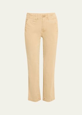 Liliian Cropped Chino Pants