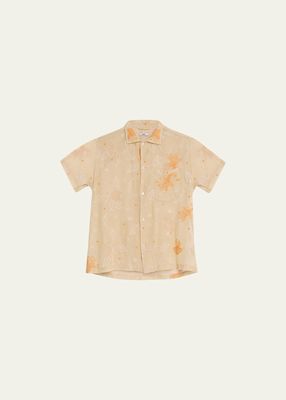 Lilium Mesh Embroidered Shirt