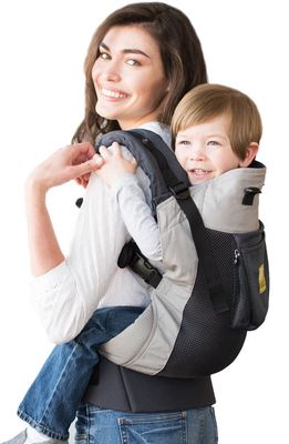 LÍLLÉbaby CarryOn™ Airflow Baby Carrier in Charcoal/Silver