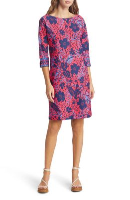 Lilly Pulitzer Braedyn UPF 50 Sheath Dress in Ruby Red Heron My Own