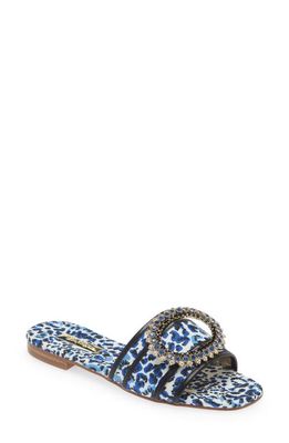 Lilly Pulitzer Dayna Slide Sandal in Resort White Twisted Up