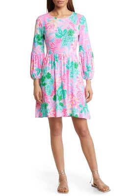 Lilly Pulitzer® Auralia Floral Print Fit & Flare Dress in Multi Tigers Lair