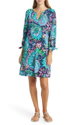 Lilly Pulitzer® Cath Take Me to the Sea Print Cotton Shift Dress in Multi Take Me To The Sea