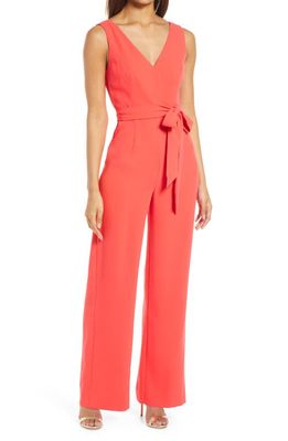 Lilly Pulitzer® Jannah Wide Leg Jumpsuit in Ruby Red