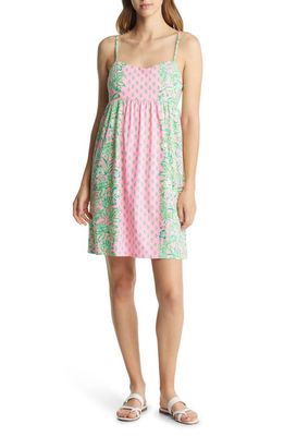 Lilly Pulitzer® Libra Cotton Sundress in Pink Shdy Oh Dimnd Grl Engine