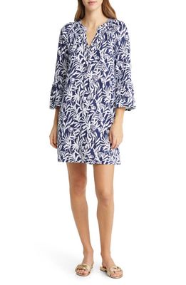 Lilly Pulitzer® Norris Print Swing Dress in Navy Flocking To Paradise
