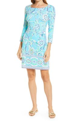Lilly Pulitzer® Sophie Print Dress in Bermuda Blue Turtle Szn