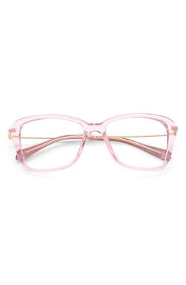 Lilly Pulitzer® Under Water Square Blue Light Blocking Glasses in Pink