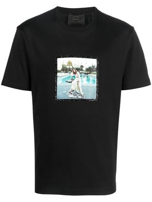 Limitato graphic-print short-sleeve T-shirt - Black