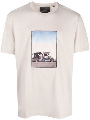 Limitato graphic-print short-sleeved T-shirt - Neutrals
