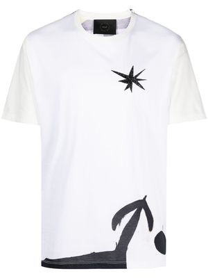 Limitato Joan Miró-print cotton T-shirt - White