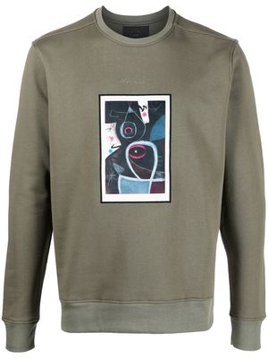 Limitato Le Somnambule abstract-print sweatshirt - Green