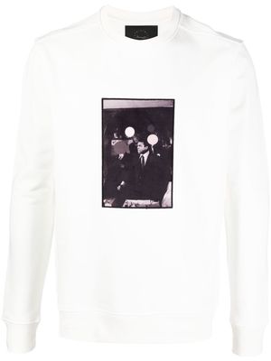 Limitato Oldie photograph-print sweatshirt - White