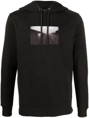 Limitato Runway graphic-print hoodie - Black