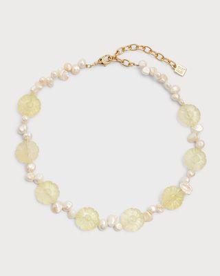 Limon Pearl Necklace