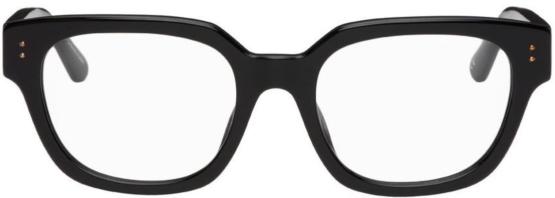 LINDA FARROW Black Deni Glasses
