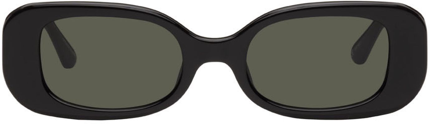 LINDA FARROW Black Lola Sunglasses