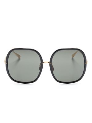 Linda Farrow Celia oversize-frame sunglasses - Black