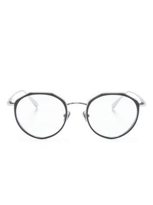 Linda Farrow Cesar round-frame glasses - Black