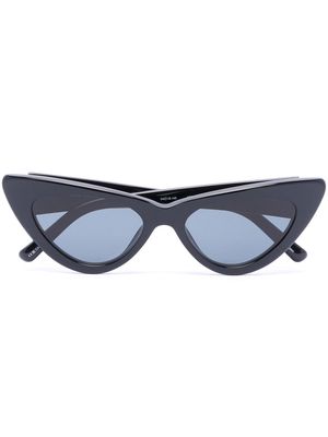 Linda Farrow Dora cat-eye frame sunglasses - Black