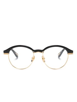 Linda Farrow Keen pantos-frame glasses - Black