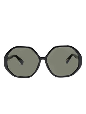 Linda Farrow Paloma oversize-frame sunglasses - Black