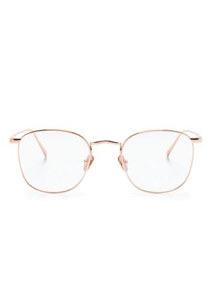 Linda Farrow round-frame glasses - Pink