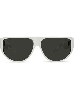 Linda Farrow x Charli Howard Elodie oversize-frame sunglasses - White