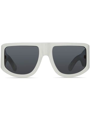 Linda Farrow x Nué It Girl oversized frame sunglasses - White