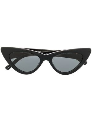 Linda Farrow x The Attico Dora cat-eye sunglasses - Black