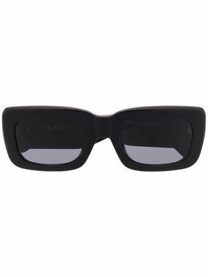 Linda Farrow x The Attico Marfa rectangular sunglasses - Black