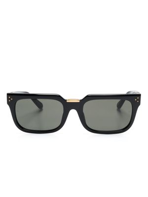 Linda Farrow Yoan rectangle-frame sunglasses - Black