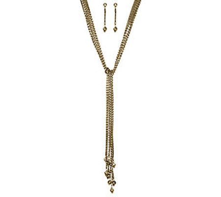 Linea by Louis Dell'Olio Harlequin Necklace & E arrings Set