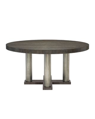 Linea Four-Posted Round Dining Table