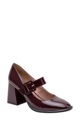 Linea Paolo Belle Mary Jane Pump in Burgundy