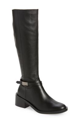 Linea Paolo Kamile Knee High Riding Boot in Black