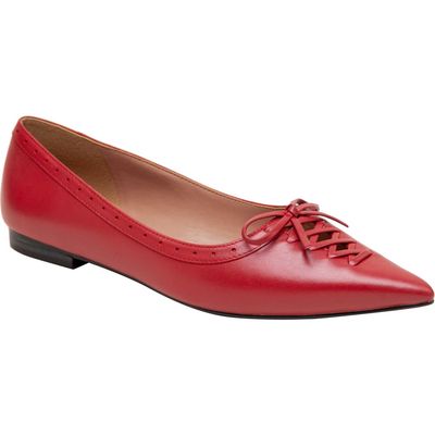 Linea Paolo Noella Flat in Red