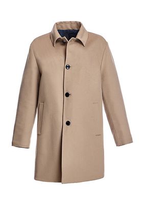 Lined Wool Car Coat