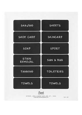 Linen & Laundry Room Label Set