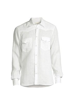Linen Western Shirt