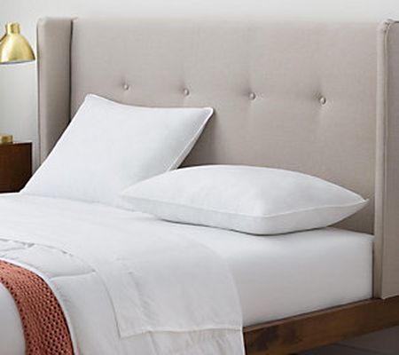 Linenspa Essentials Firm Bed Pillow, Queen, 2 P ack