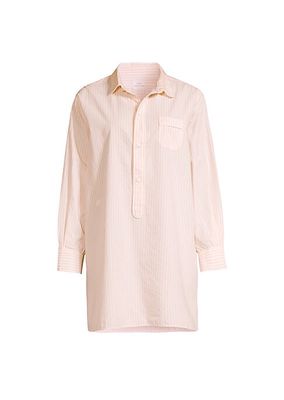 Linnet Cotton Striped Night Shirt