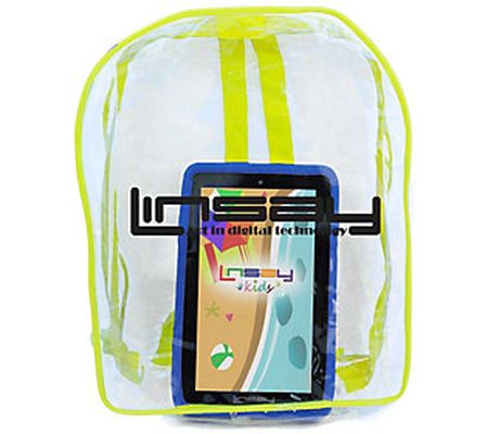LINSAY 7" Android 12 Tablet w/ Kids Case & Bag