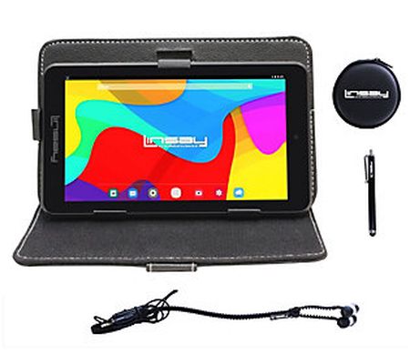 LINSAY 7" Android Tablet w/ Case & Earphones - 16GB