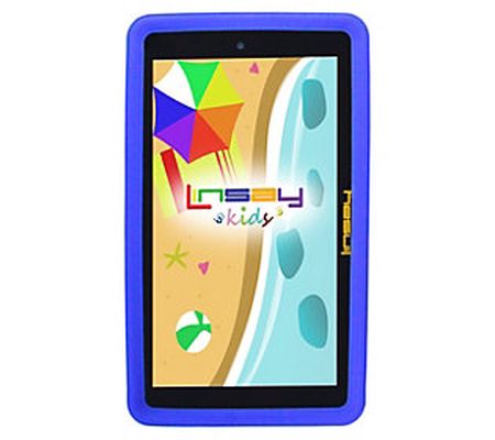 LINSAY 7" Kids 8GB Tablet with Protective Case
