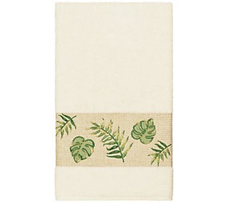 Linum Home Textiles Zoe Embellished Bath Towel