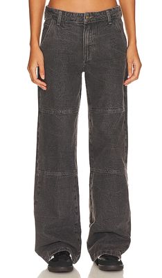 LIONESS Freedom Jean in Charcoal