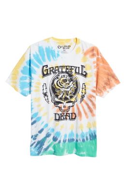 LIQUID BLUE Grateful Dead Roosevelt Cotton Graphic T-Shirt in Multi-Color Tie Dye